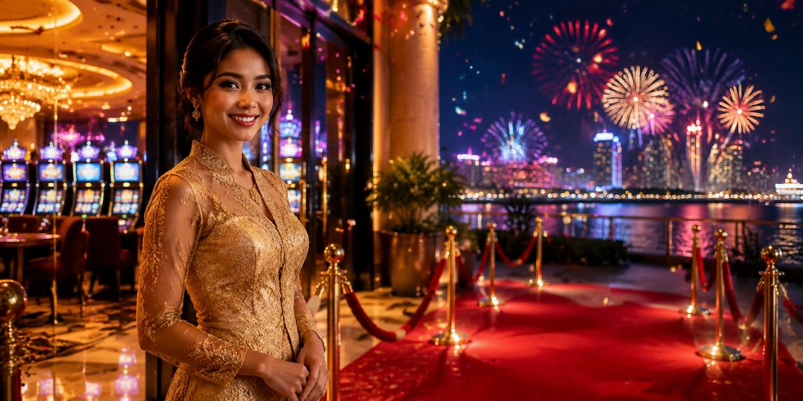 Pengalaman pertaruhan roulette mudah alih bergaya kebaya tradisional Johor dengan antara muka moden